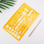 Lineal Universal Möbelbau Vorlage Lineal Schulzubehör – Bild 2