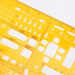 Lineal Universal Möbelbau Vorlage Lineal Schulzubehör – Bild 5