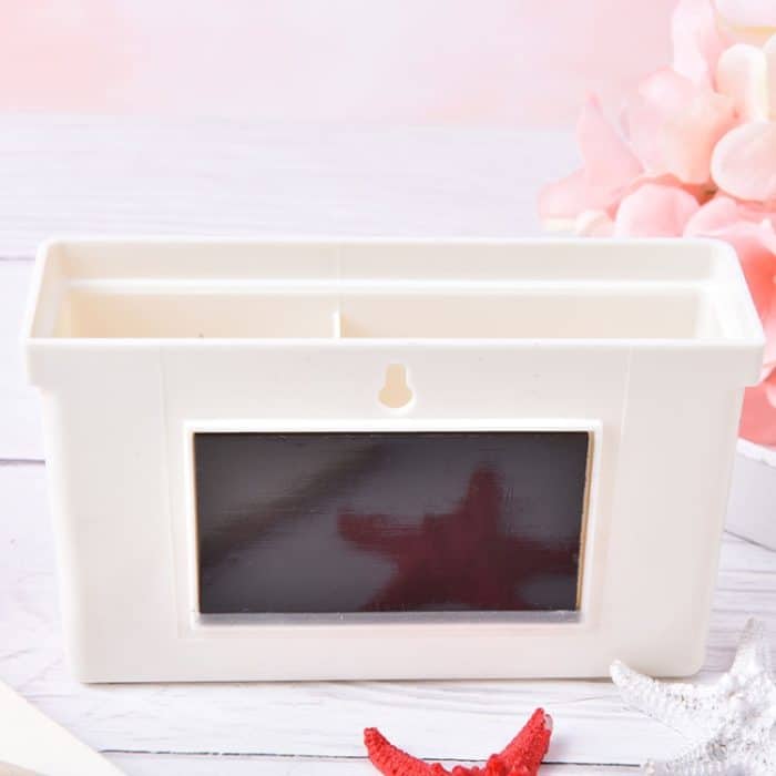 2 PCS Magnetplastik Aufbewahrungsbox Schublade Tafel Kreidestifte Schreibtisch Aufbewahrungsorganisator Home Aufbewahrungsboxen – Bild 3