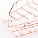 Klappbarer Schmiedeeisen-Briefmagazin- und Zeitungshalter, Aufbewahrungsregal, Aktenablage, Büro-Schreibtisch-Organizer – Bild 4