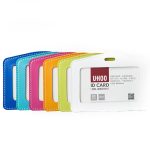 10 PCS Frauen Business Lanyard Kartenhalter Leder Kartenetui für Studenten Candy Farbe Niedlichen Cartoon Kinder Abzeichen – Bild 3