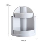 2 Stück multifunktionale drehbare Kunststoff-Geschenkstifthalter-Büro-Aufbewahrungsbox – Bild 2