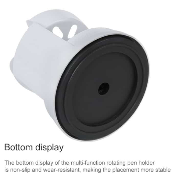 2 Stück multifunktionale drehbare Kunststoff-Geschenkstifthalter-Büro-Aufbewahrungsbox – Bild 4