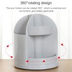 2 Stück multifunktionale drehbare Kunststoff-Geschenkstifthalter-Büro-Aufbewahrungsbox – Bild 6
