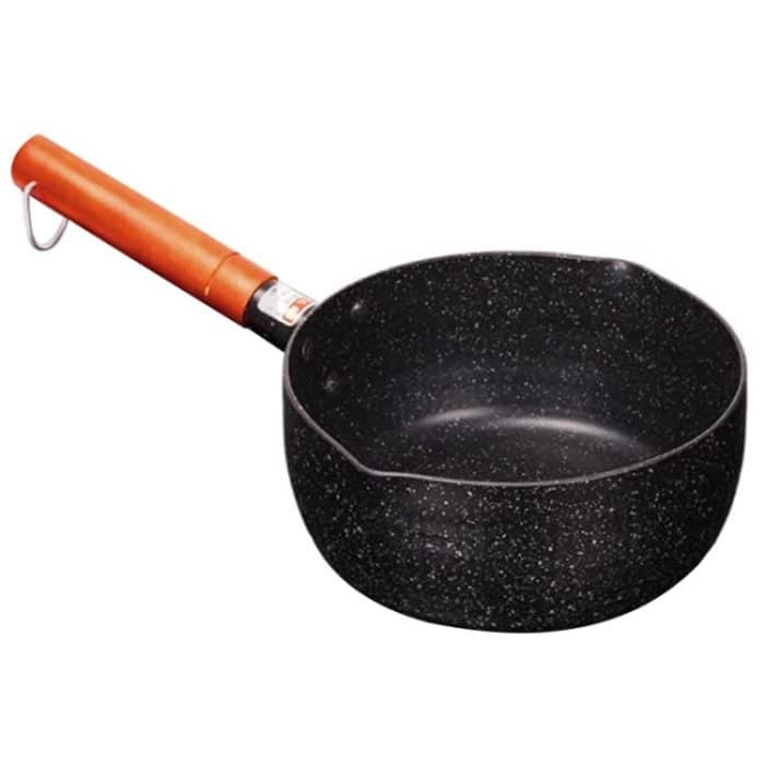 Pan im japanischen Stil, Maifan-Stein, Antihaft-Topf, Mini-Holztopf, kleiner Milchtopf, Haushaltstopf, 18cm without Cover – Bild 2