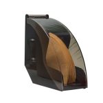 Filterpapierhalter Konische Filterpapier Box Filtering Papieraufbewahrung Rackwagen Kaffee Werkzeuge mit staubdichte Abdeckung