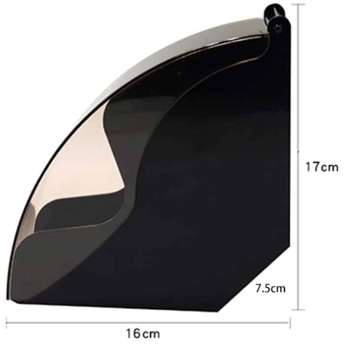 Filterpapierhalter Konische Filterpapier Box Filtering Papieraufbewahrung Rackwagen Kaffee Werkzeuge mit staubdichte Abdeckung – Bild 5