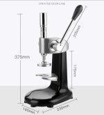 Coffee Tamper Handmade Coffee Fixed Pressed Powder Hammer Espressomaschine Kaffeemaschine – Bild 7