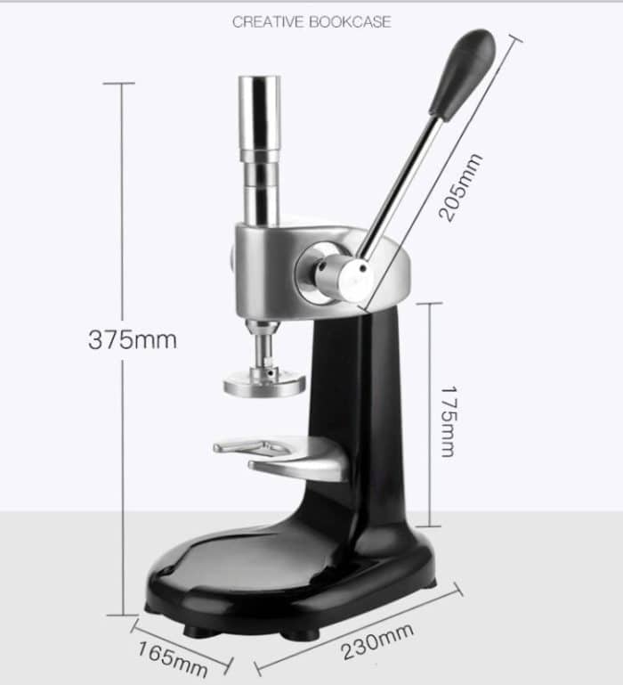 Coffee Tamper Handmade Coffee Fixed Pressed Powder Hammer Espressomaschine Kaffeemaschine – Bild 7