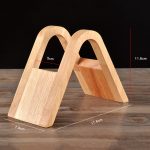 Kaffeefilterhalter, Kaffeeaufbewahrungsregal, Filterbox, Papierbasis, Halterung, Ausstellungsstand, Wooden V Holder – Bild 6