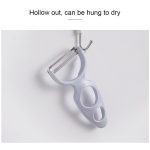 20 Stück kreativer Edelstahl-Schabeschäler, Multifunktions-Gemüse- und Obstschäler, 20 PCS Fruit Peeler (Pink), 20 PCS Fruit Peeler (Blue), 20 PCS Fruit Peeler (White), 20 PCS Fruit Peeler (Green) – Bild 4