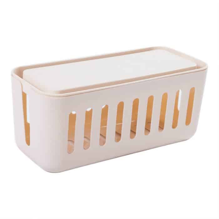 Sicherheit Haushalt Desktop Stromkabel Aufbewahrungsbox Ladegerät Steckdose Organizer – Bild 1