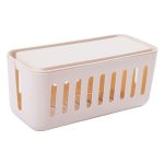 Sicherheit Haushalt Desktop Stromkabel Aufbewahrungsbox Ladegerät Steckdose Organizer – Bild 2