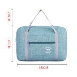 Tragbare faltbare Reise-Aufbewahrungstasche, Organizer, große Kapazität, Gepäckverpackung, Einkaufstasche – Bild 2