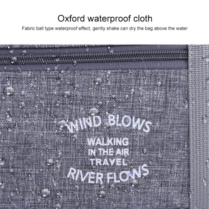 Tragbare faltbare Reise-Aufbewahrungstasche, Organizer, große Kapazität, Gepäckverpackung, Einkaufstasche – Bild 4