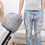 Tragbare faltbare Reise-Aufbewahrungstasche, Organizer, große Kapazität, Gepäckverpackung, Einkaufstasche – Bild 7