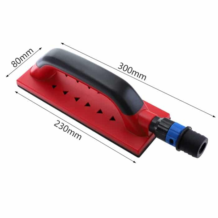 SMB-2 Vierkant-Vakuum-Handschleifplatte Spezielle Handschubplatte für staubfreie Trockenmühle – Bild 5