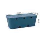 2-teiliges Desktop-Buchsen-/Datenkabel-Finishing-Set, Aufbewahrungsbox – Bild 2