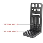 BEXIN L130A Vertikalschießen Schnellverschluss L-Plattenhalterung 1/4 Zoll Schraubenlöcher Basishalter – Bild 3