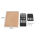 BEXIN L130A Vertikalschießen Schnellverschluss L-Plattenhalterung 1/4 Zoll Schraubenlöcher Basishalter – Bild 5