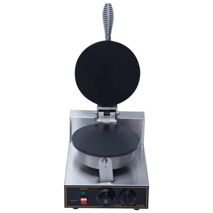 Einkopf-Eierbrötchenmaschine aus Edelstahl für Eis, knusprige Eierrolle, 320x250x178cm – Bild 2