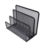 Mesh-Buchstabe Sorter E-Mail-Dokument-Tablett Black Desk Office-Datei-Speicher-Rack – Bild 4