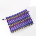 12 PCS Multicolor Plastic A5 Dokument Zip Up Mesh File Aufbewahrungstasche, Größe: 22x18cm – Bild 10