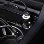 Diamond Car Dual USB Schnelllade-Handy-Sicherheitshammer-Ladegerät, Fast – Bild 6