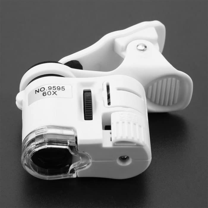 9595W1 60-fache Lupe Handy-HD-Mikroskop mit LED-Licht – Bild 2
