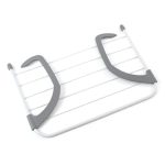 Multifunktionsklappbarer Haushalts-Innenbalkon Teleskopregal-Trockengestelle Kleiderschuhe Kleiderbügel – Bild 4