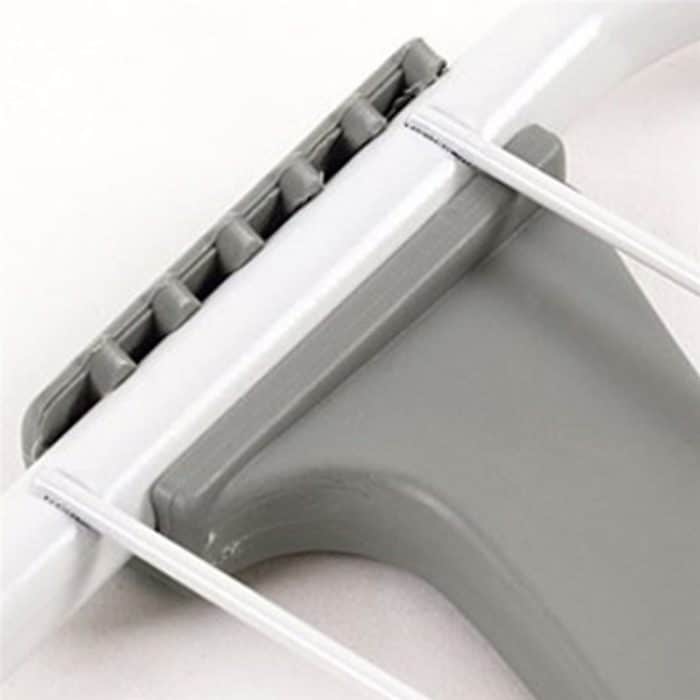 Multifunktionsklappbarer Haushalts-Innenbalkon Teleskopregal-Trockengestelle Kleiderschuhe Kleiderbügel – Bild 6