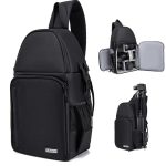 CADEN D15 Messenger Single Schulter Multifunktions offene Abdeckung Fotografie Rucksack Outdoor Freizeit SLR Kamera Rucksack