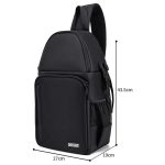 CADEN D15 Messenger Single Schulter Multifunktions offene Abdeckung Fotografie Rucksack Outdoor Freizeit SLR Kamera Rucksack – Bild 2