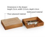 Retro-Schreibtisch mit Schubladenschrank aus Holz, One Pumping, Two Pumping, Three Pumping, Four Pumping – Bild 3