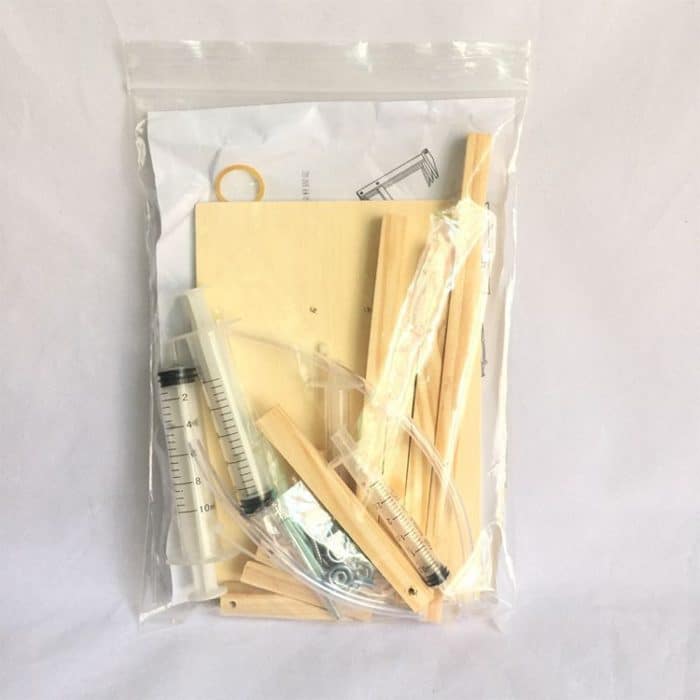 Wissenschaftliches Experiment, selbstgebauter Luftbagger, Wissenschaft und Technologie, machen DIY-Kinder zu kreativem Lernspielzeug, DIY Educational Toys – Bild 6