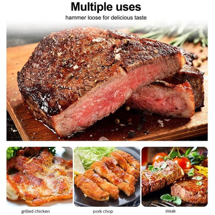 Dicker Fleischhammer aus Edelstahl 304 – Bild 8