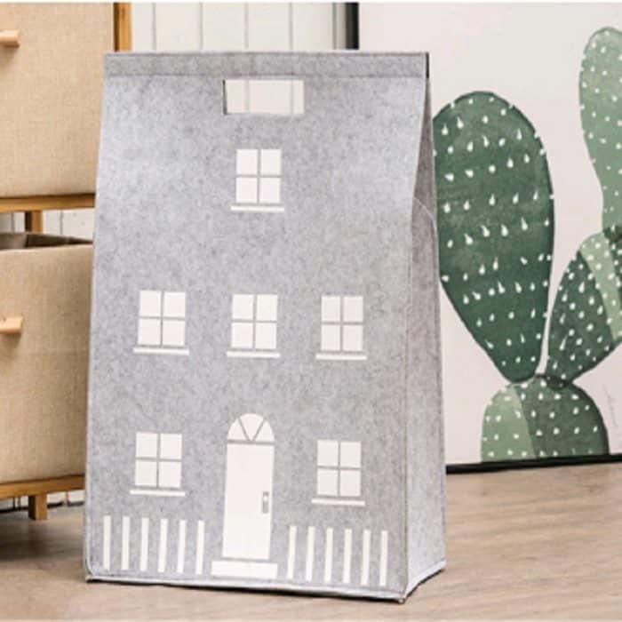 TBD03872707.jpg Handgefertigte Kindergarten Kinderbekleidungsgeschäft Lagerung Barrel Filz Aufbewahrungsbox Spielzeug-Aufbewahrungsbehälter – Bild 1