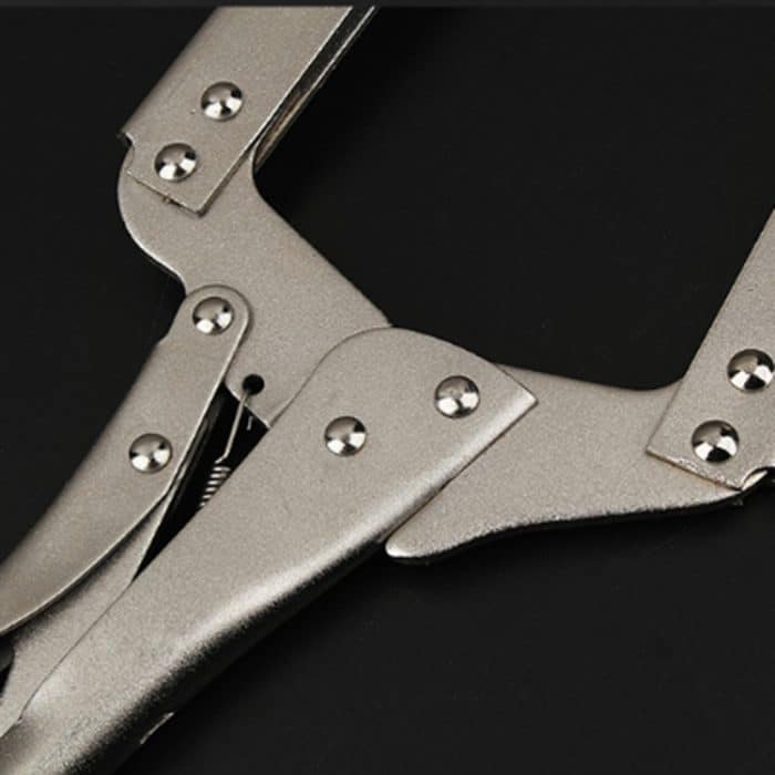 C-förmige, quadratische Öffnung, starke feste Zange, elektrisches Schweißen, 14 inch, 18 inch, 11 inch – Bild 3