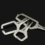 C-förmige, quadratische Öffnung, starke feste Zange, elektrisches Schweißen, 14 inch, 18 inch, 11 inch – Bild 5