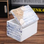 Holz-Piraten-Schmuck-Aufbewahrungsbox, Etui-Halter, Vintage-Schreibtisch-Aufbewahrungsbox – Bild 4