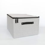 Vliesstoff-Aufbewahrungsbox mit Reißverschluss, faltbar, für Unterwäsche, BH, Socken, Behälter, Schublade, Kleinigkeiten, Kleidung, Heimaufbewahrungstasche