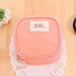 AIQI Multifunktionale nasse wiederverwendbare Tasche, Menstruationspad, Damenbinden, Make-up-Taschen, Make-up-Werkzeug-Organizer-Tasche