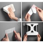 Free Punching Staubdichter und wasserdichter, an der Wand montierter Doppelbecherhalter und Einweg-Becherhalter, Double Cup Holder – Bild 8