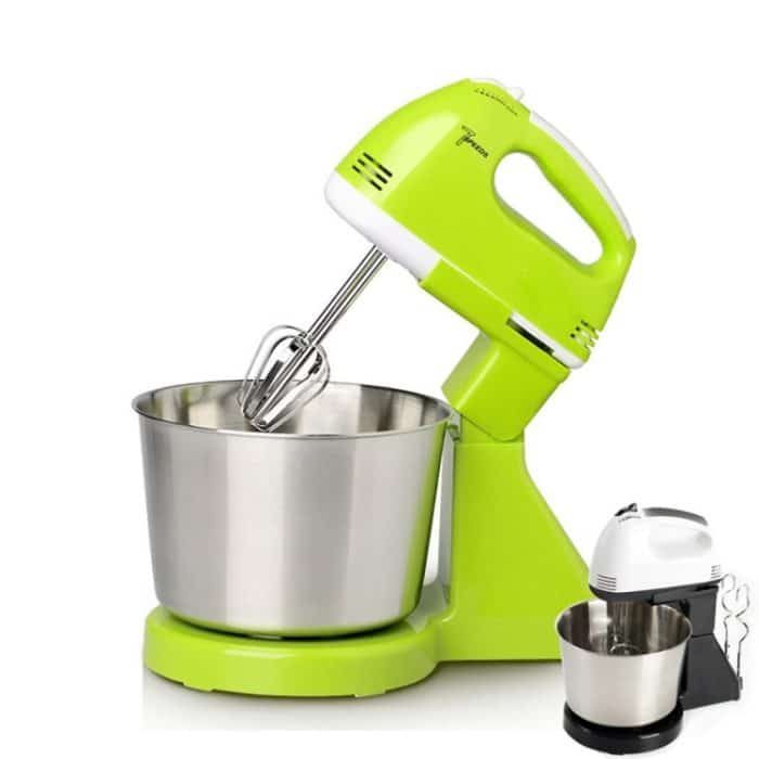 Tragbarer Mixer, elektrischer Teig-Kuchen-Mixer, Schneebesen, Backen, Schlagsahne-Maschine – Bild 2