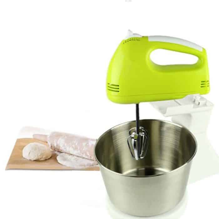 Tragbarer Mixer, elektrischer Teig-Kuchen-Mixer, Schneebesen, Backen, Schlagsahne-Maschine – Bild 3