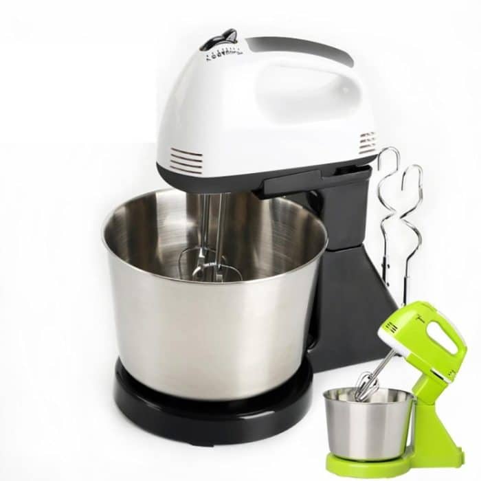 Tragbarer Mixer, elektrischer Teig-Kuchen-Mixer, Schneebesen, Backen, Schlagsahne-Maschine – Bild 7