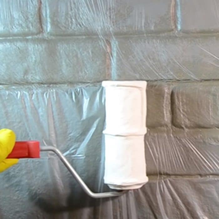 8 Zoll Imitation Ziegel Muster Walze Prägewalze Diatomeen Schlamm Bauwerkzeug – Bild 5