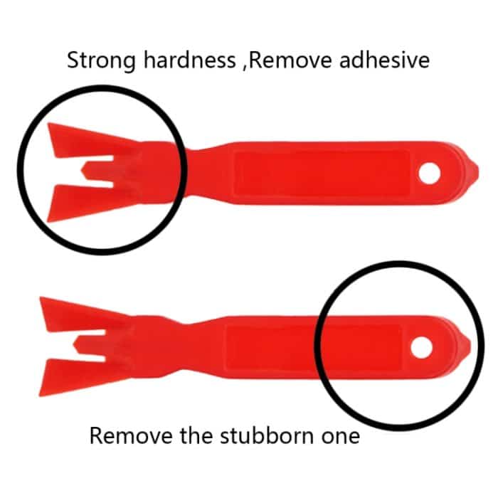 2 PCS Mini Handmade Tools Schaber Bodenreiniger Oberflächenkleber Restschaufelwerkzeug – Bild 7