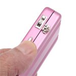 Aluminium-Aufbewahrungsbox, Visitenkartenhalter, Kreditkarte, Bankkarte, Aufbewahrungsbox, 9.6x8.2x1.6cm – Bild 4