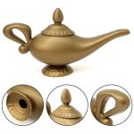 3 PCS Arabian Magic Lamp Kunststoff Halloween Kostüm Requisiten Rollenspiel Requisiten
